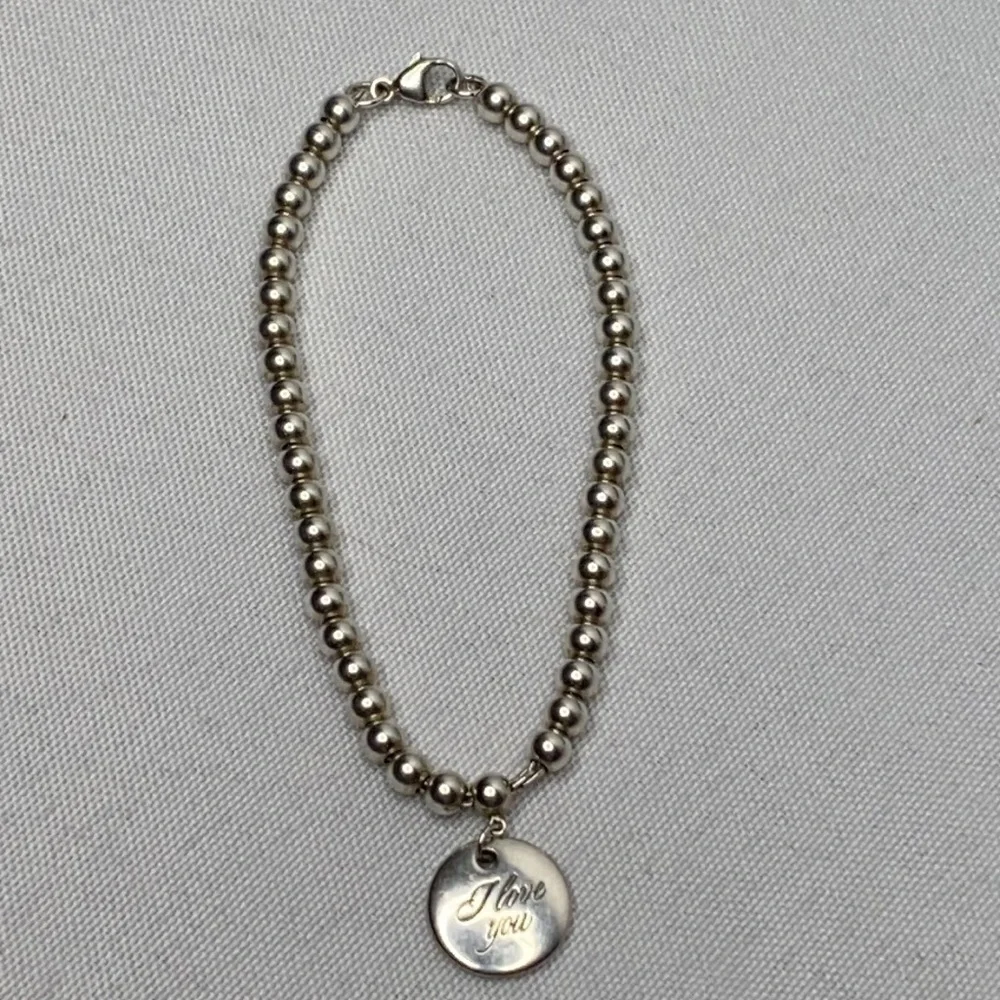 Tiffany & Co " I Love You" bracelet. - Picture 2 of 3